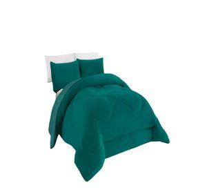 PLUMON INVIERNO SOFT 2 PLAZA 230CM X 250CM COLOR VERDE