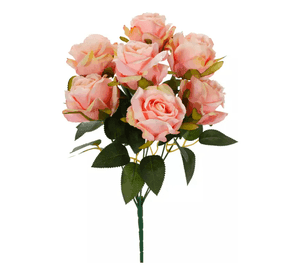 Rosas peonías artificiales ramos decoración