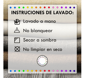 Cojin Decorativo EcoCuero ZigZag Crema y Blanco 50x50 Relleno