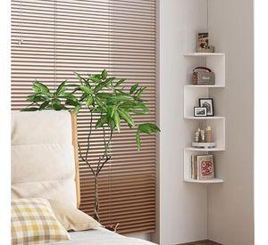 Esquinero Flotante 5 Niveles Repisa Multifuncional Decorativa