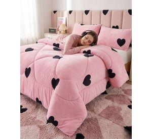 Plumon Plush de Chiporro Ultra Suave Para Invierno Plaza y media m7