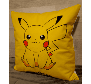 Cojín Felpa 45x45 cm Pikachu Extra Suave