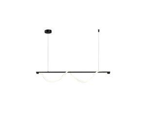 LAMPARA COLGANTE LED ABRUZZO NEGRO