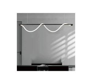 LAMPARA COLGANTE LED ABRUZZO NEGRO