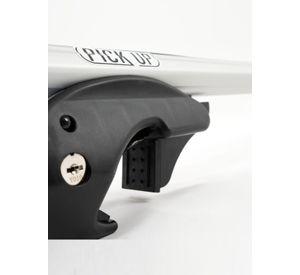 Barras de Techo Transversales Ajustables 130cm 90kg Railing Elevado