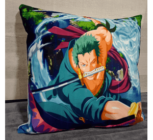 Cojín Felpa 45x45 cm De Zoro Roronoa Extra Suave