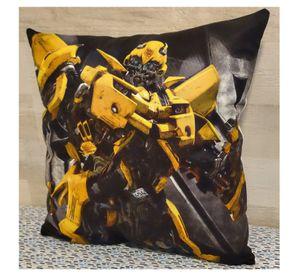 Cojín Felpa 45x45 cm Extra Suave De Transformers Bumblebee
