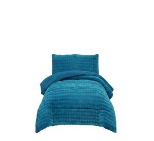 COBERTOR INVIERNO DE ALTO CONFORT 2 PLAZA 230CM X 250CM COLOR AZUL