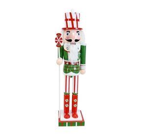 Soldado Cascanueces Navideño De Madera Adorno Arbol De Navidad