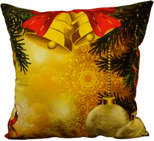 Cojín Felpa 45x45 cm De Navidad Extra Suave