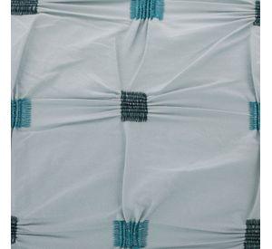 Cojin Mas Funda Decorativa Capitone Verde Agua 30x50 cm