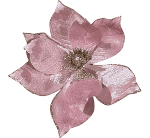 Pack 3 Flores Navideña Adorno De Navidad Decoración Árbol