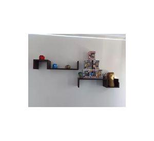 Repisas Flotantes Modernas Modelo 5 Set de 2 Repisas Marrón Claro