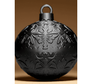 Esfera Decorativa - Mariposa Navidad