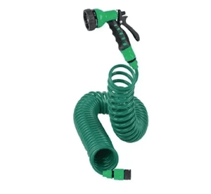 Manguera Espiral 15 Metros con Rociador