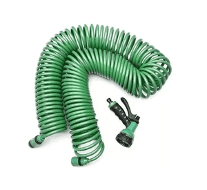 Manguera Espiral 15 Metros con Rociador