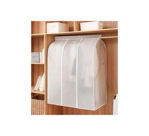 Organizador para ropa y bolsas funda protectora blanca