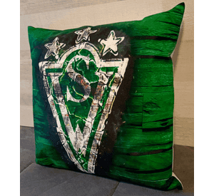 Cojín Felpa 45x45 cm De Santiago Wanderers Extra Suave