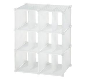Zapatero Organizador Personalizable de 6 Secciones