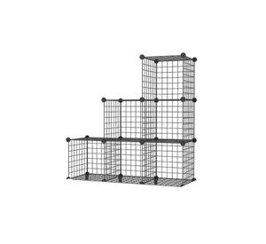 Estante Metálico para Plantas Plegable 95x60cm Transparente