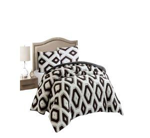 COBERTOR DE JACQUERD CUTTING CON CHIPORRO KING 250X270CM BLANCO B14