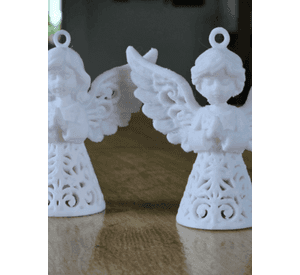 Conjunto de adornos de Ángeles de Navidad - Pack 2