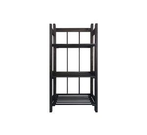 Estante Organizador Madera Librero 3 Niveles 68x30x15 CM Caoba