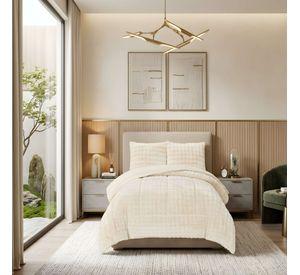 COBERTOR INVIERNO DE ALTO CONFORT 2 PLAZA 230CM X 250CM COLOR BEIGE