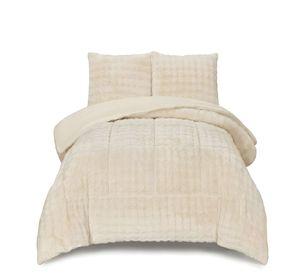 COBERTOR INVIERNO DE ALTO CONFORT 2 PLAZA 230CM X 250CM COLOR BEIGE