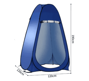 Carpa 1 persona baño camping vestidor
