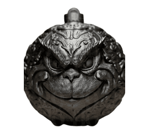 Bola Navidad - Figura de Navidad en Negro