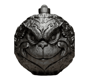 Bola Navidad - Figura de Navidad en Negro