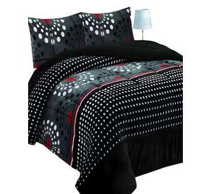 COBERTOR SHERPA 2 PLAZAS 230X250CM NEGRO B29