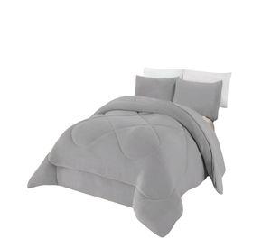 PLUMON INVIERNO 2 PLAZA 230CM X 250CM COLOR GRIS