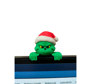 Decoración navidad - Grinch para monitor