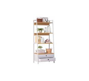 Estante Living 4 Niveles Con Cajones 150*43*30cm 2 Cajones