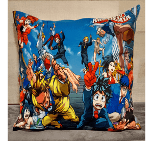 Cojín Felpa 45x45 cm My Hero Academia Extra Suave.
