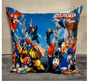 Cojín Felpa 45x45 cm My Hero Academia Extra Suave.