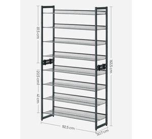 Zapatero organizador de 8 Niveles XL