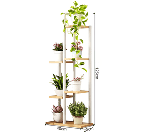 Soporte De 7 Espacios Para Macetas Plantas Decorativo