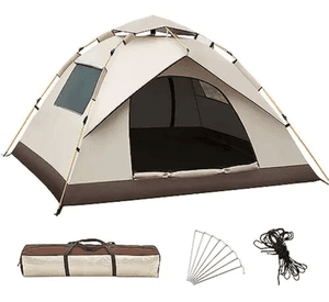Tienda campaña 3-4 personas impermeable anti uv