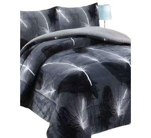 COBERTOR SHERPA KING 250X270CM GRIS B20