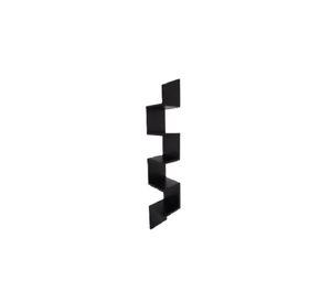 Repisa Esquinera Moderna Minimalista Negra