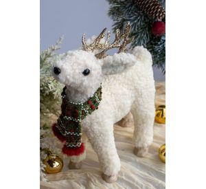 Adorno Para Arbol De Navidad Reno Pascuero Peluche Navideño 38cm