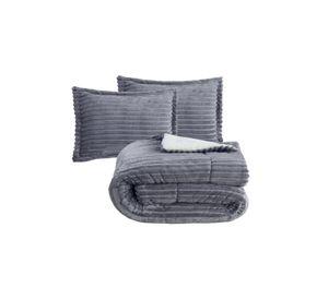 PLUMON ANDES STRIPE GRIS 1.5 PL