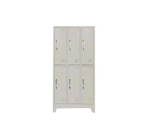 Locker 3 Cuerpos 6 Casilleros 180x90x45cm