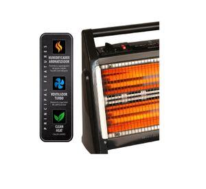 Calefactor Convector Portatil Eeh-1300 Sindelen Color Negro