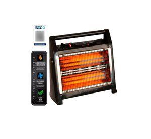 Calefactor Convector Portatil Eeh-1300 Sindelen Color Negro