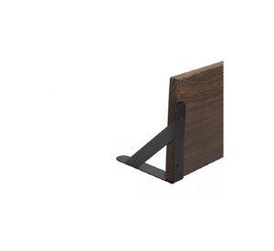 Repisas Flotantes de Madera Multipropósito Kit 4 Marrón Oscuro