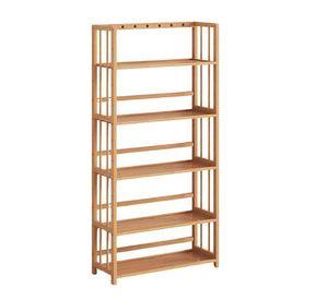 Estante Rectangular de Madera 5 Niveles 138 x 60cm